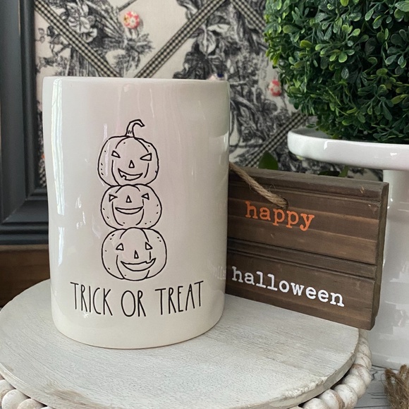Rae Dunn Other - Rae Dunn Pumpkin TRICK OR TREAT Candle Scented